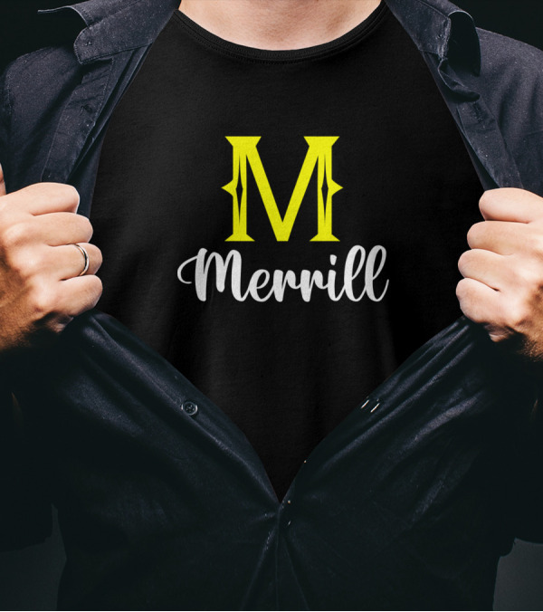 I'm A Merrill Merrill Surname Initial M T-Shirt