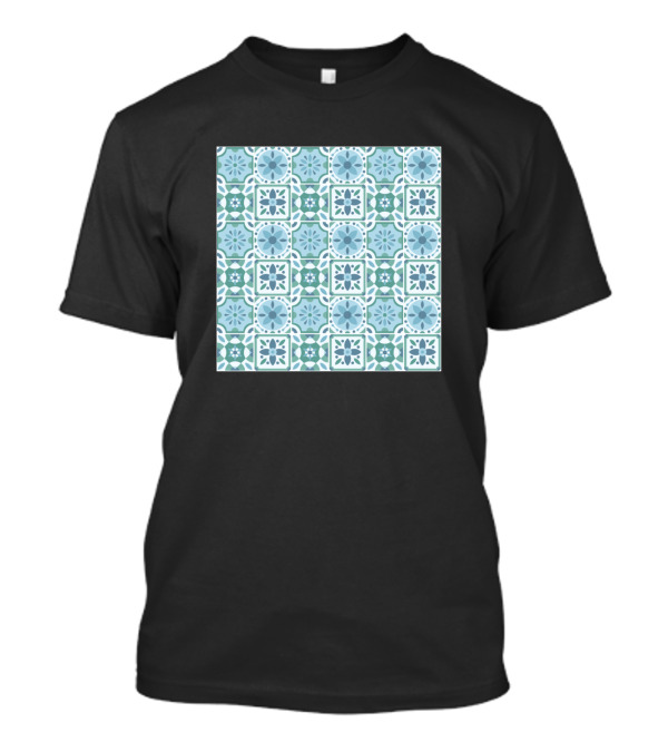 Azulejo 24 Vector Portuguese Moorish Tile T-Shirt