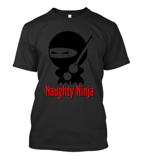 Naughty Ninja Running Everywhere With Iconic T-Shirt