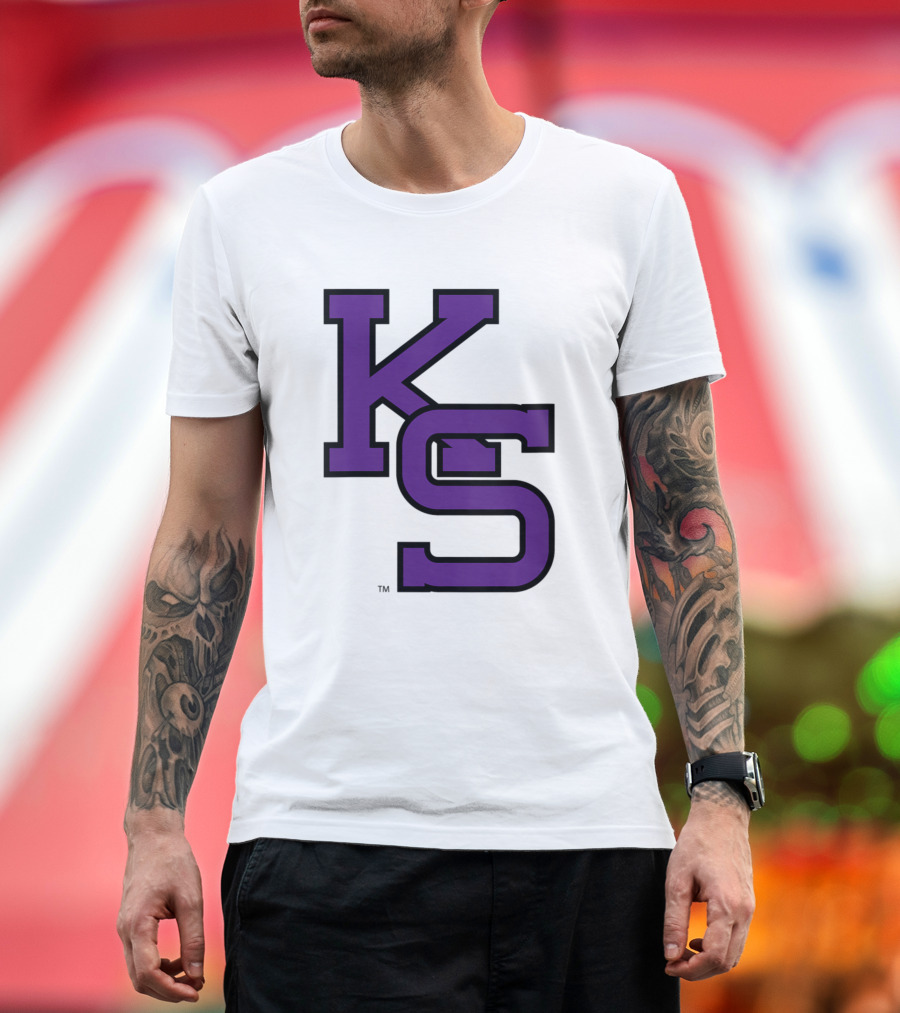 Kentucky Wesleyan College Panthers NCAA KS Monogram T-Shirt