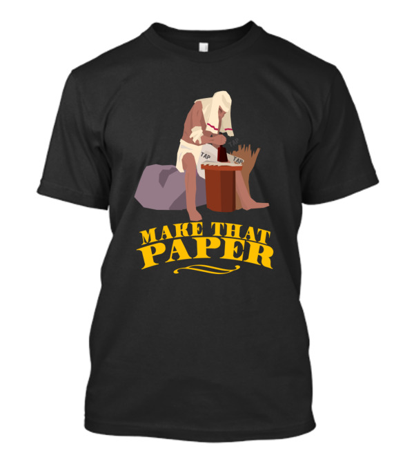 Make That Paper Tap Tap Spacship Earth T-Shirt