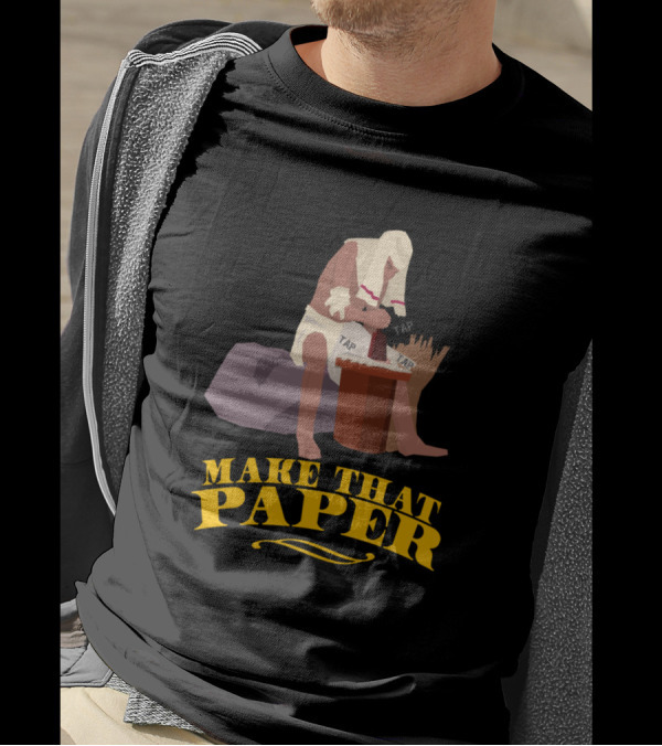 Make That Paper Tap Tap Spacship Earth T-Shirt