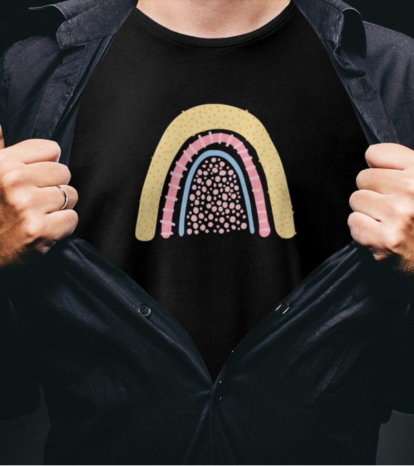 New Year Same Mess Rainbow T-Shirt