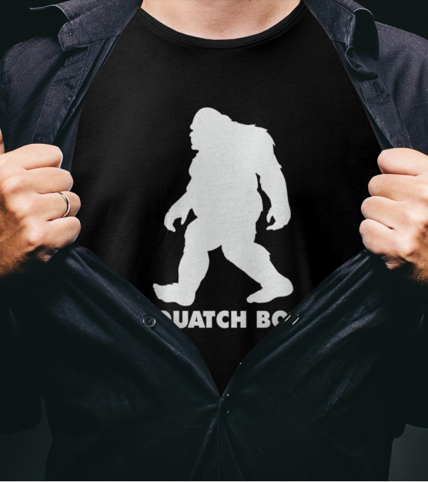Sasquat Squatch Bod For Hairy Dad Body T-Shirt