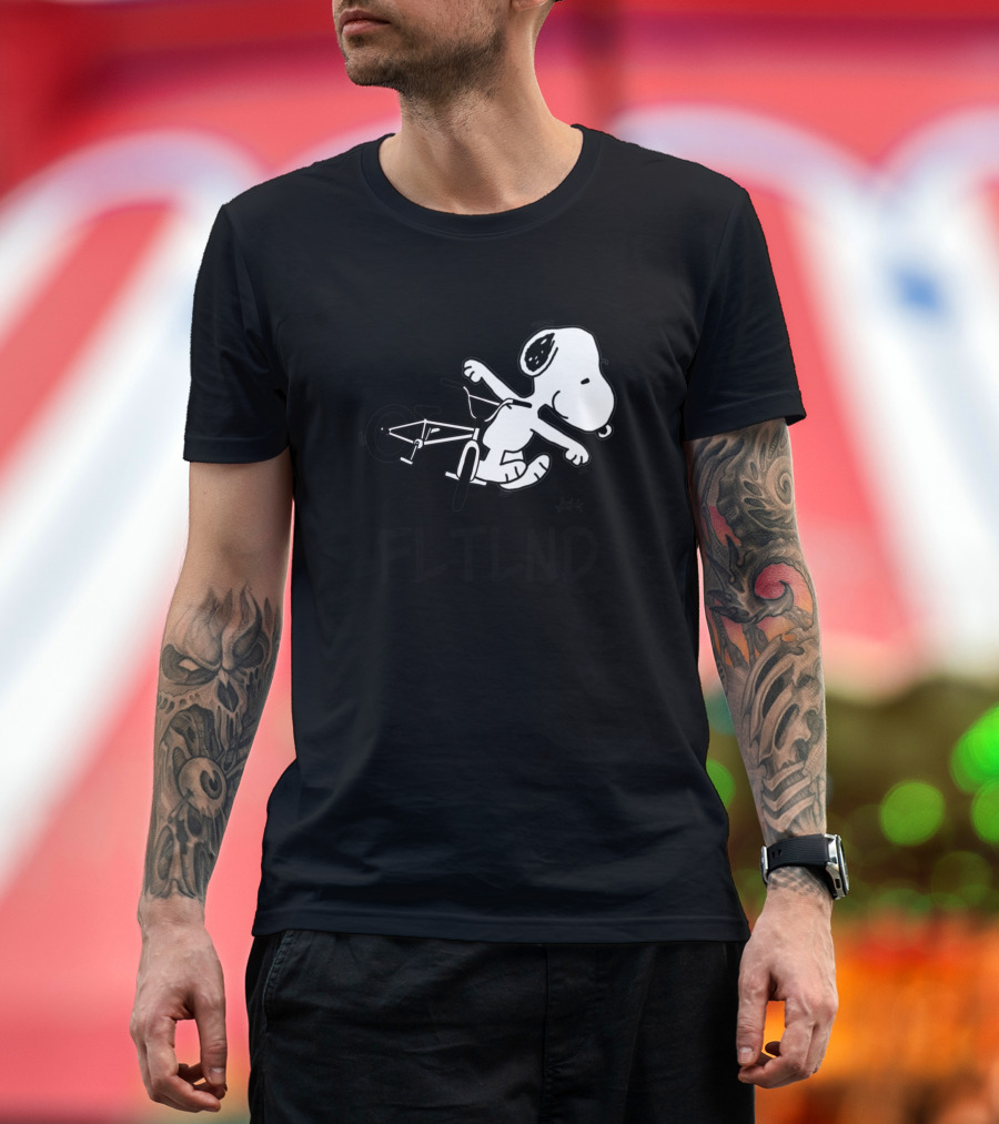 Snoopy FLTLND BMX Stunt T-Shirt
