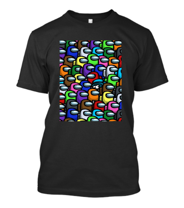 Where Is Impostor Crew Crewmates Among Us Game Search T-Shirt