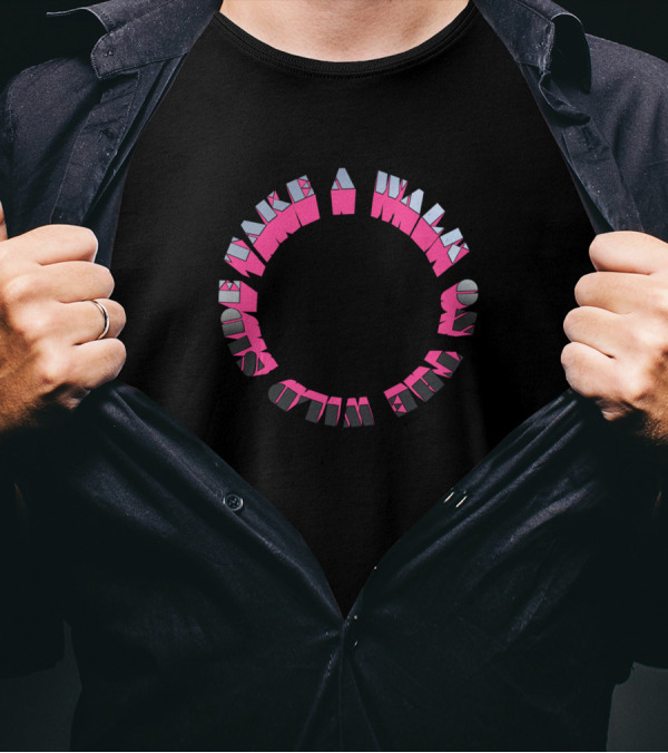 Take A Walk On The Wild Side Circular T-Shirt