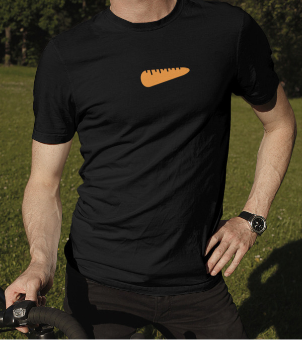 Funny Snowman Carrot Nose Mustache T-Shirt
