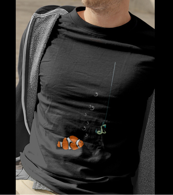 Temptation Clown Fish Bait Hook Bubbles Vts2 T-Shirt