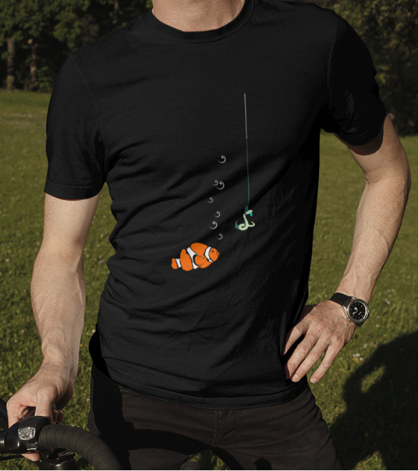 Temptation Clown Fish Bait Hook Bubbles Vts2 T-Shirt