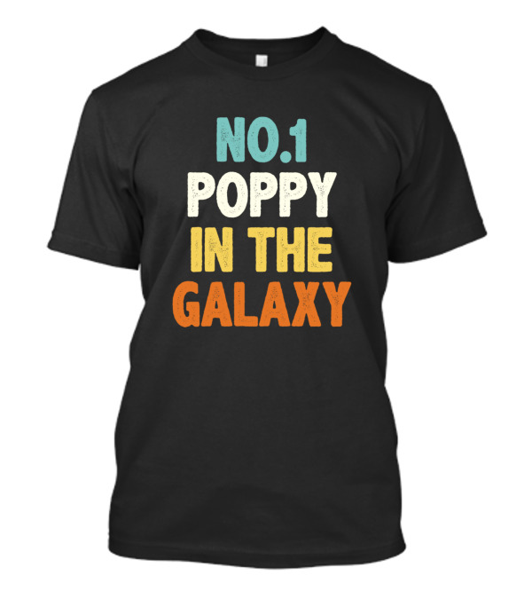 NO.1 Poppy In The Galaxy T-Shirt