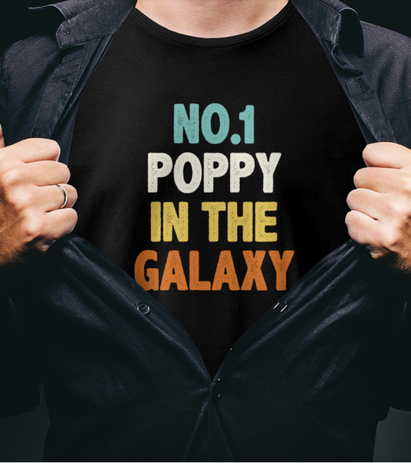 NO.1 Poppy In The Galaxy T-Shirt