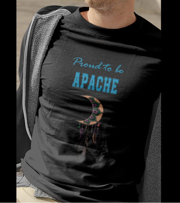 Proud To Be Apache Boho Feathers T-Shirt