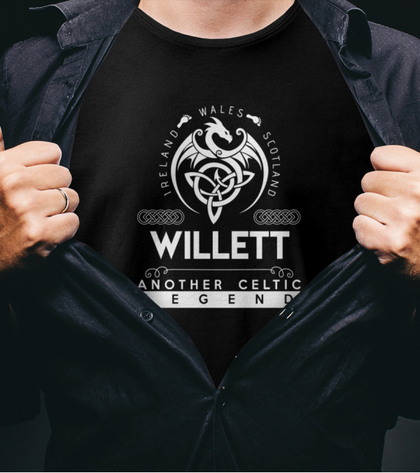 Willett Ireland Wales Scotland Another Celtic Legend T-Shirt