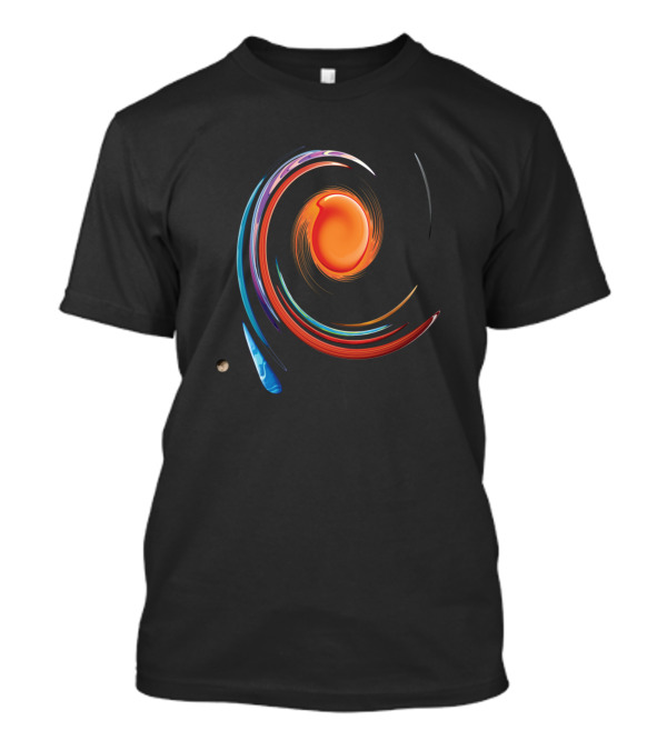 Solar System Chaos Swirling Energies And Planets T-Shirt