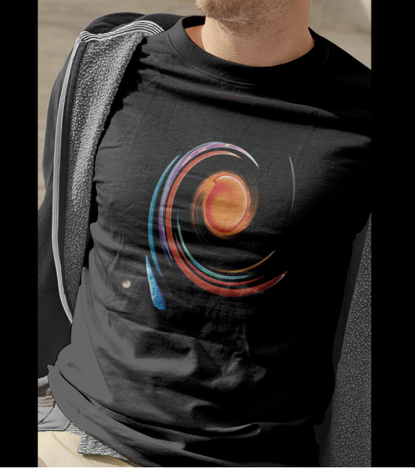 Solar System Chaos Swirling Energies And Planets T-Shirt