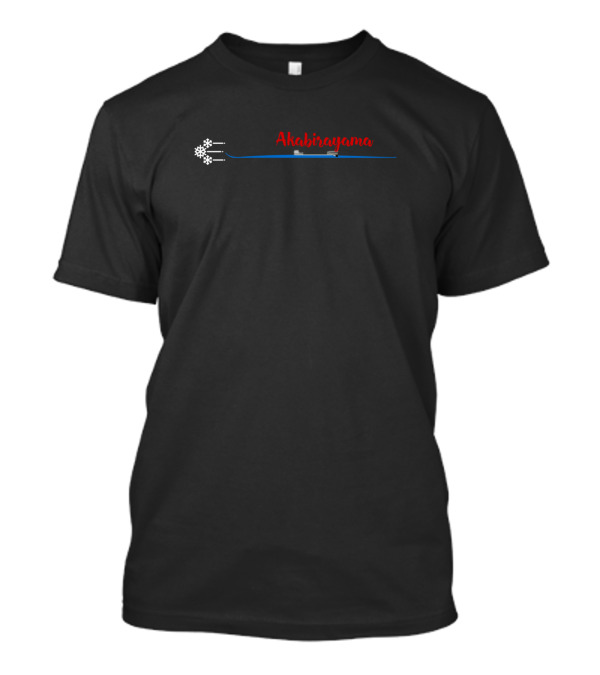Akabirayama Ski Lift Icons Japan T-Shirt