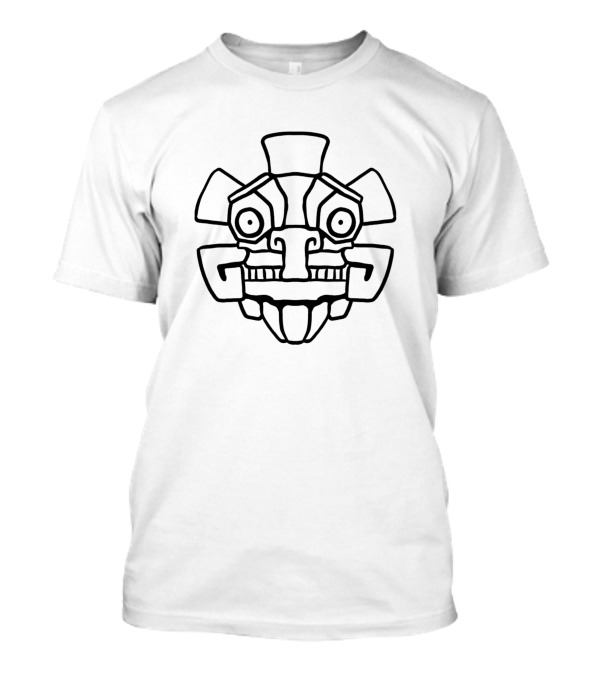 Argonian Outline Aztec-Inspired T-Shirt