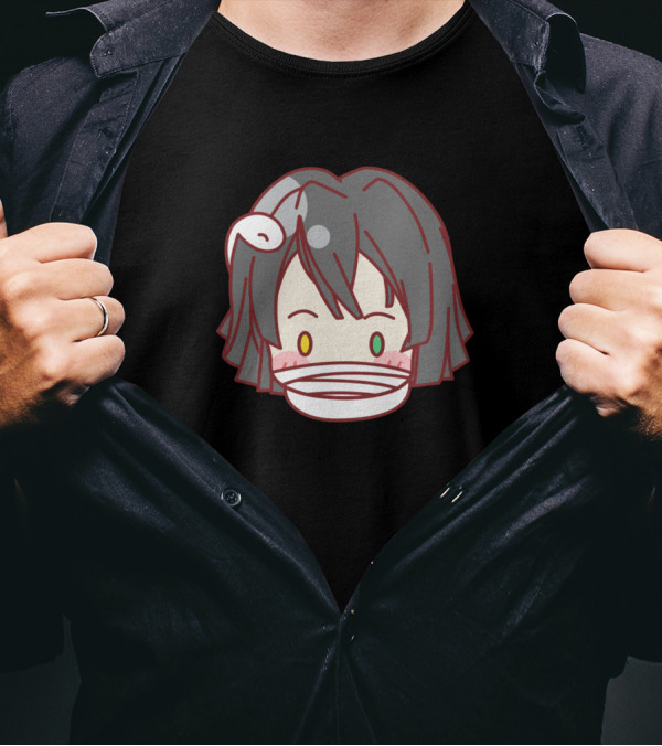 Chibi Hashira Colored Version Obanai Snake Character T-Shirt