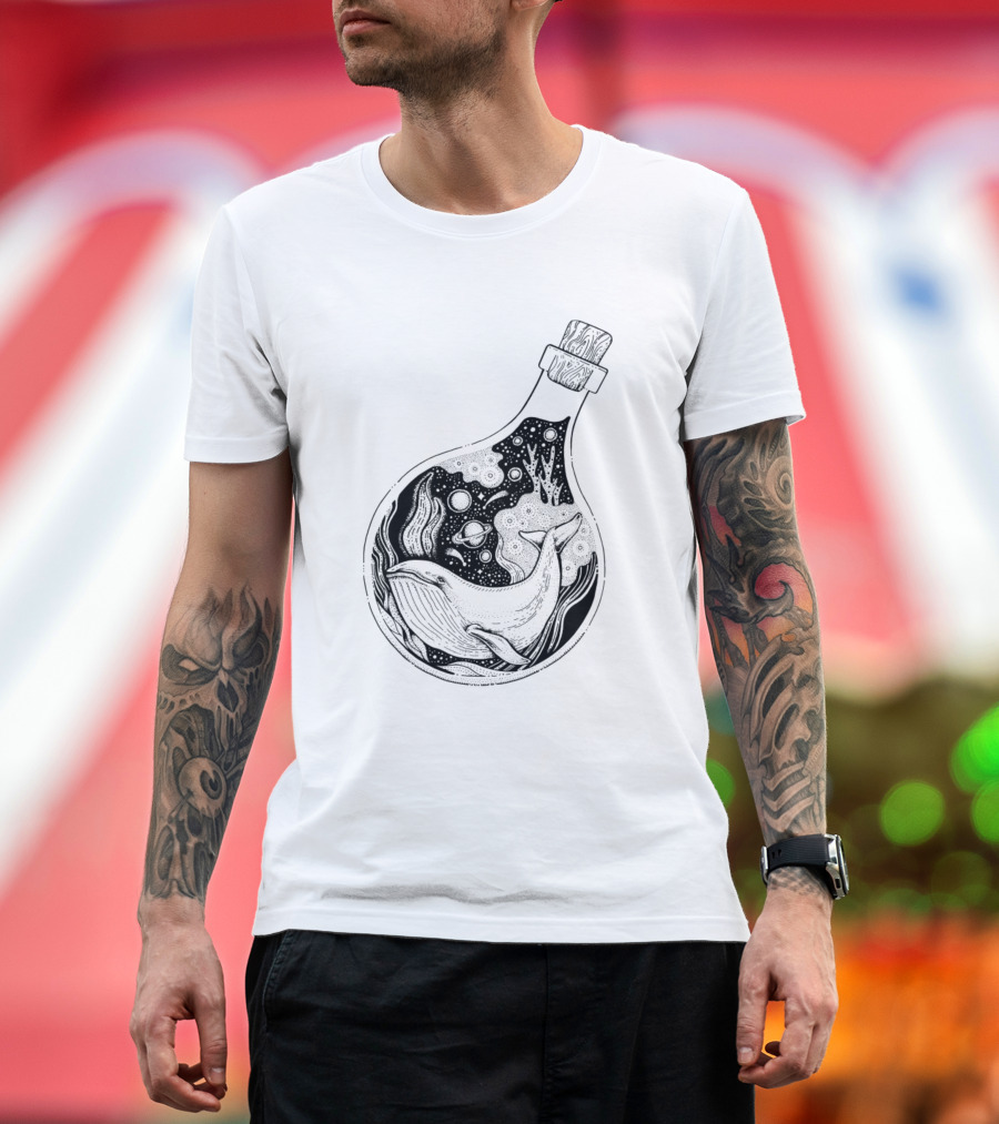 Wale Universe in Bottle T-Shirt