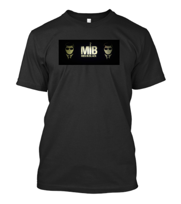 MIB Men In Black Secret Agents With Tiny Alien T-Shirt