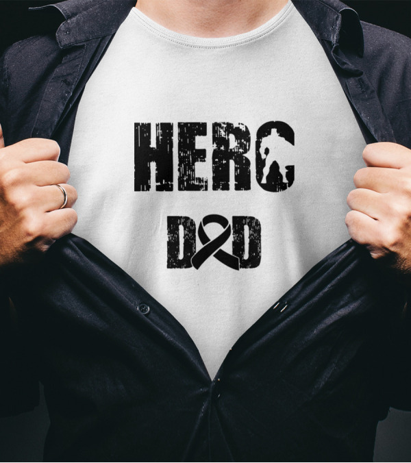 I Have A Hero I Call Him Dad Sleep Apnea Warrior T-Shirt