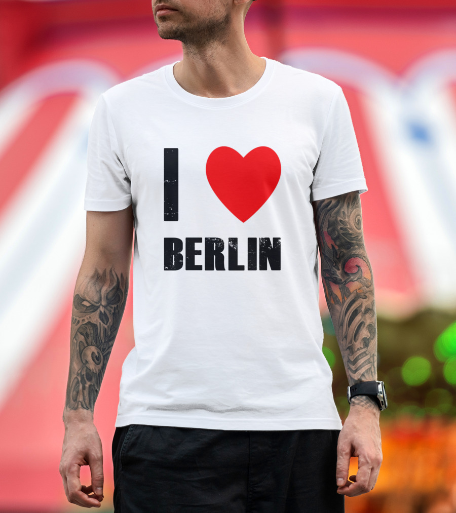 Berlin Heart Symbol I Love Berlin T-Shirt