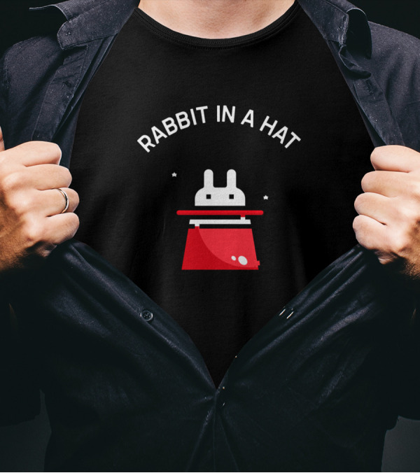 Rabbit In A Hat Magic Trick T-Shirt
