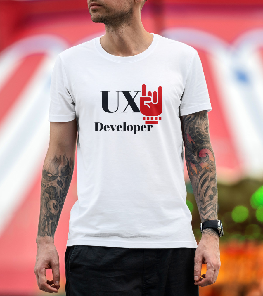 UX Developer Hand Gesture T-Shirt