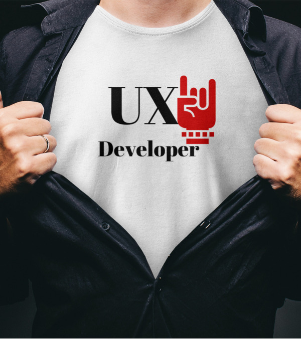 UX Developer Hand Gesture T-Shirt