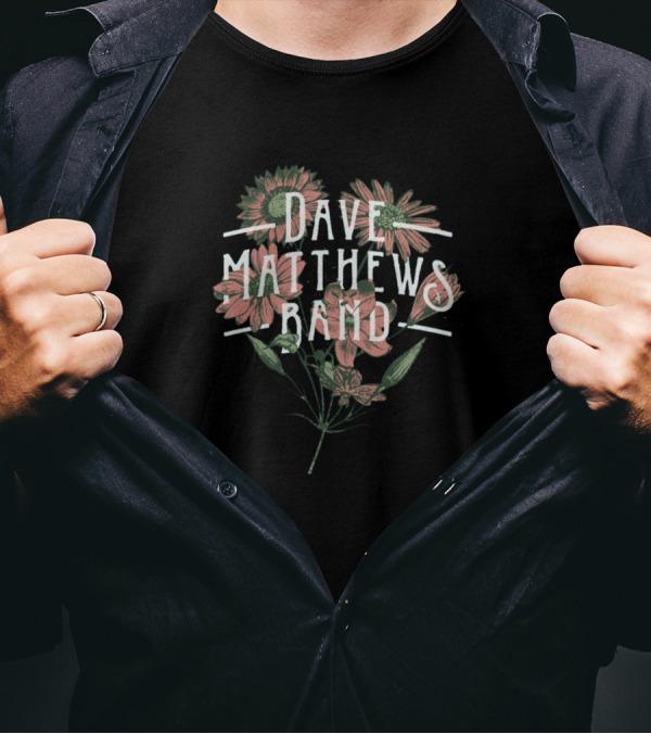 Dave Matthews Band Floral T-Shirt