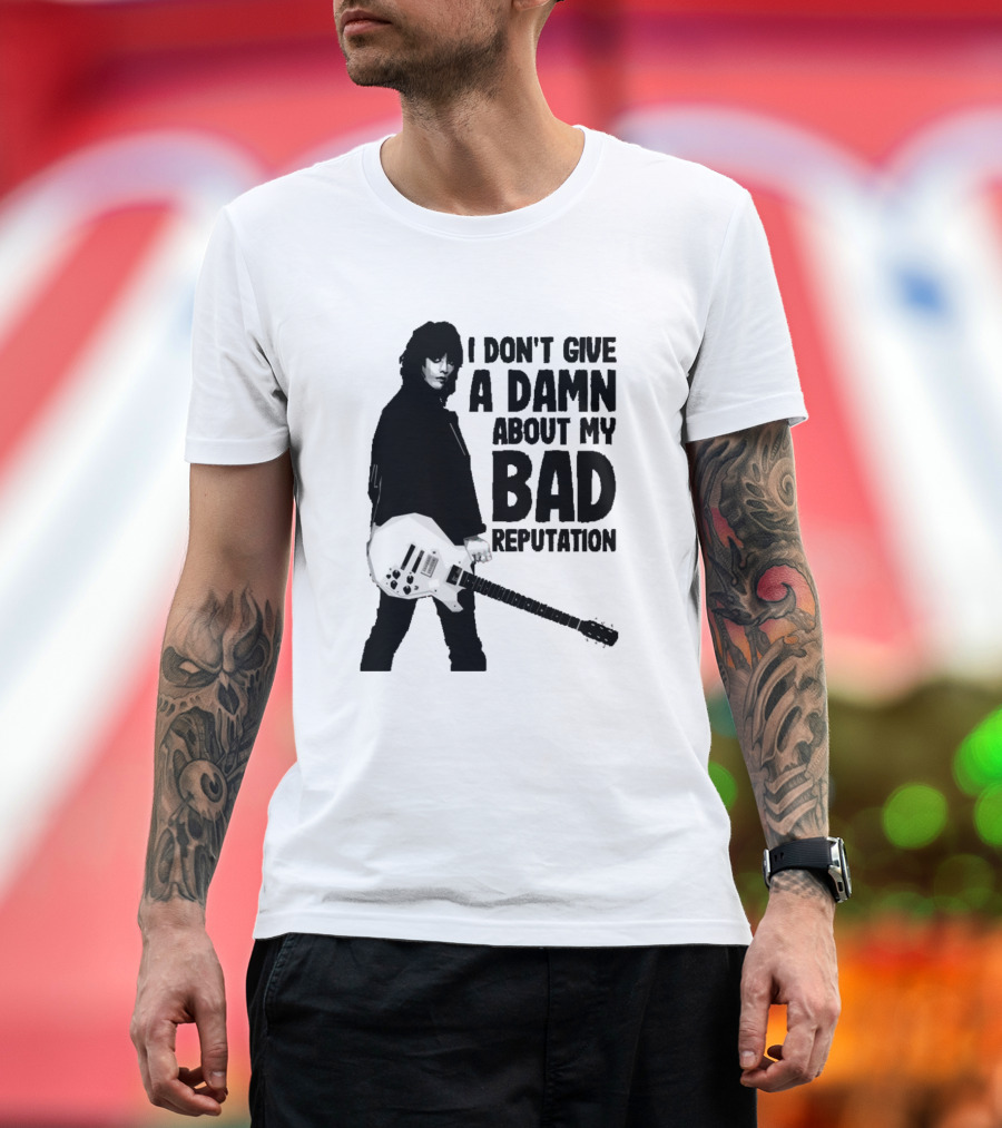 Joan Jett I Don't Give a Damn About My Bad Reputation T-Shirt