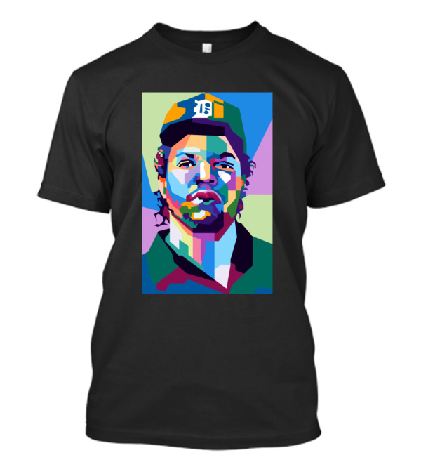 Best Quotes From Einstein WPAP Colorful MLB Detroit Tigers Player T-Shirt