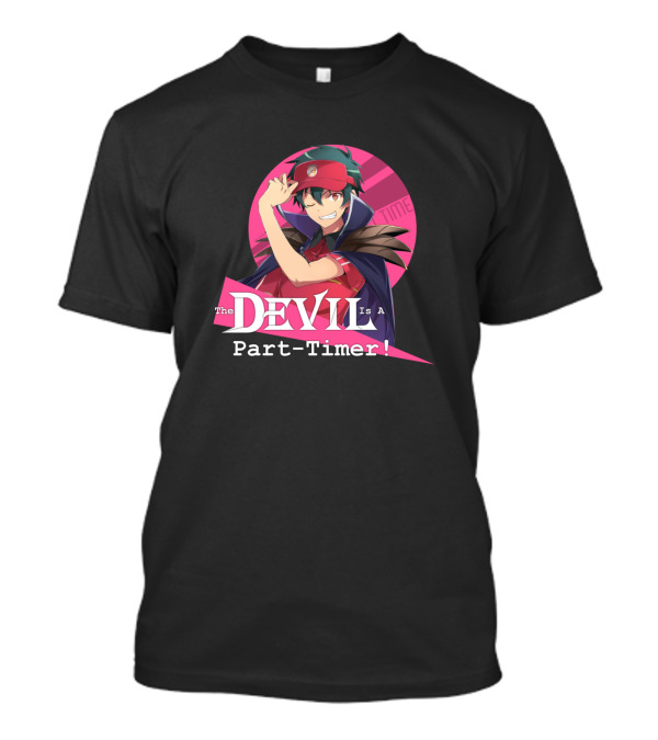 Sadao Maou The Devil Is A Part-Timer Anime Character T-Shirt