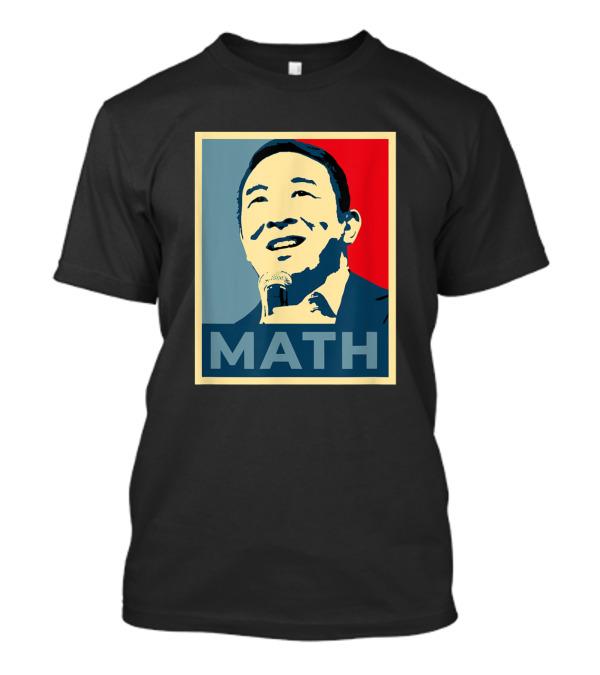 Andrew Yang USA Math Yang Gang President Election Campaign T-Shirt
