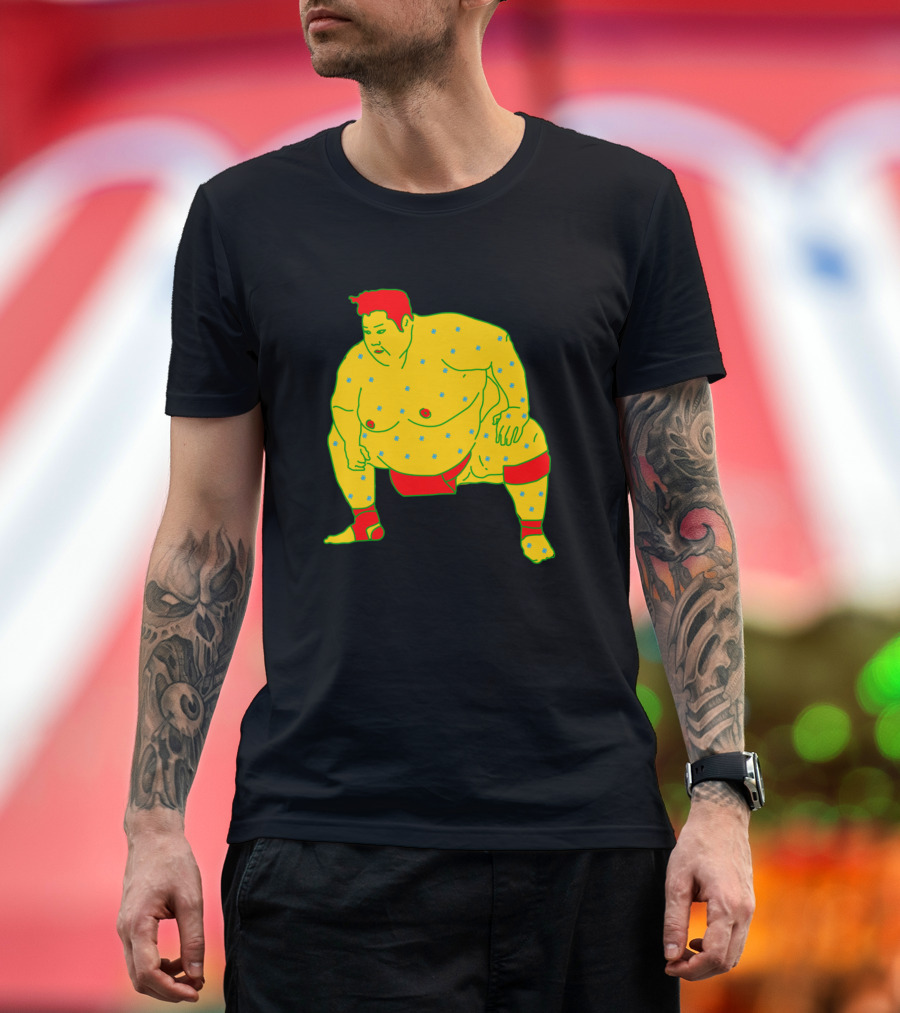Sumo Fighter Neon Pop T-Shirt