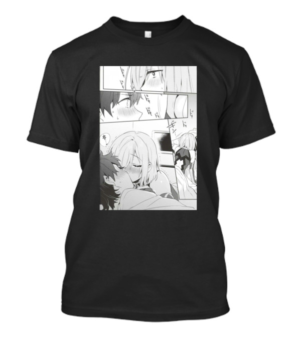 Darling In The Franxx Manga Panel Romantic Kiss Scene T-Shirt