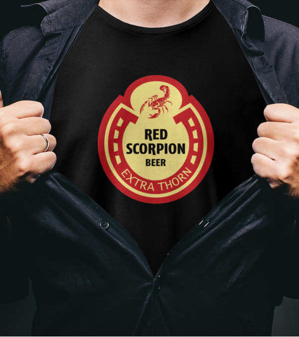 Red Scorpion Beer Extra Thorn T-Shirt