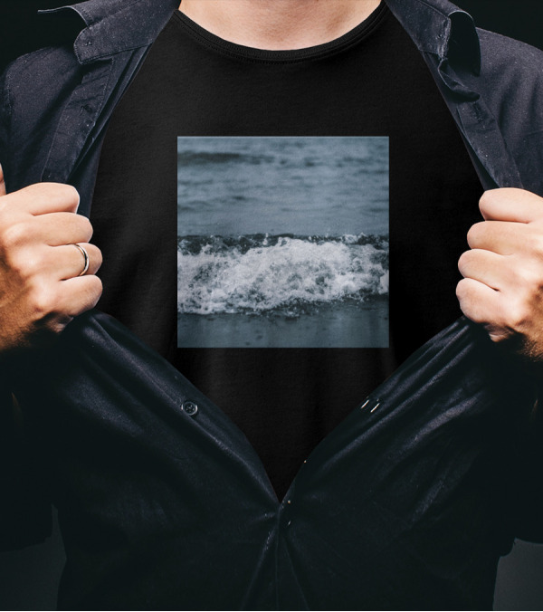Try To Be Better Than Yesterday Positive Mindset Ocean Waves T-Shirt