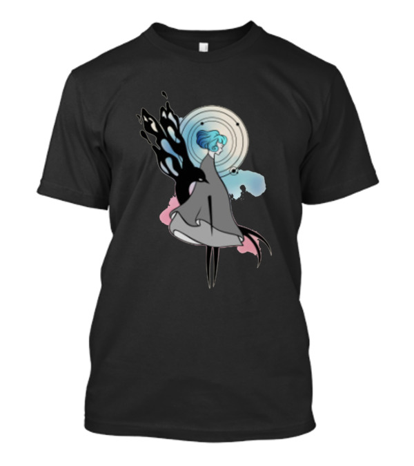 Ascension Chakra Overload Variant Celestial Figure With Multicolored Aura And Wing-like Elements T-Shirt