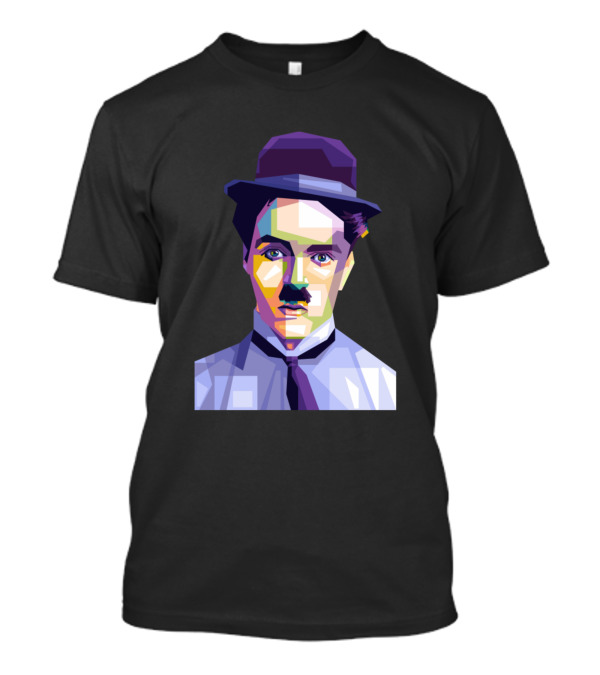 Charlie Chaplin Geometric Pop T-Shirt