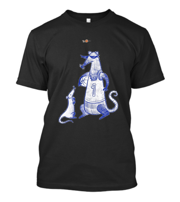 Good Exercise For Imagination Rats Playing Basketball T-Shirt