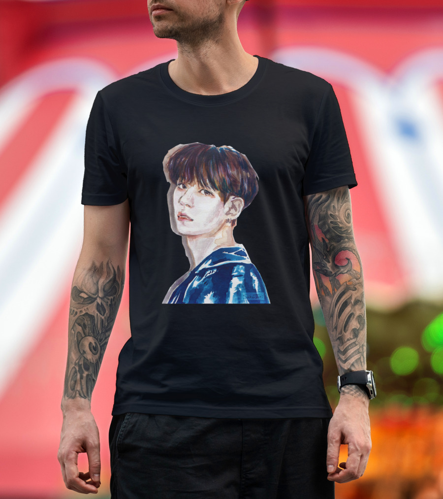 Suga Dynamite Bts Watercolor T-Shirt