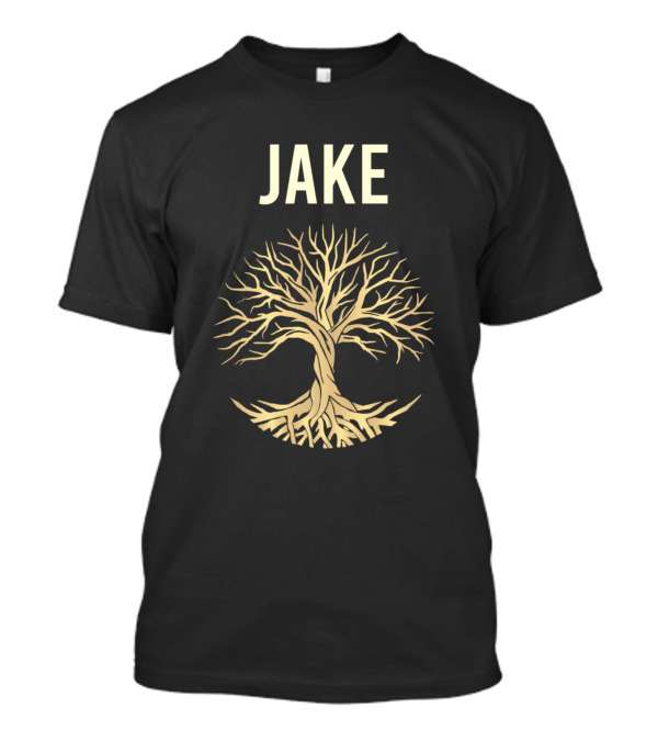 JAKE Tree Of Life Symbol Gold T-Shirt