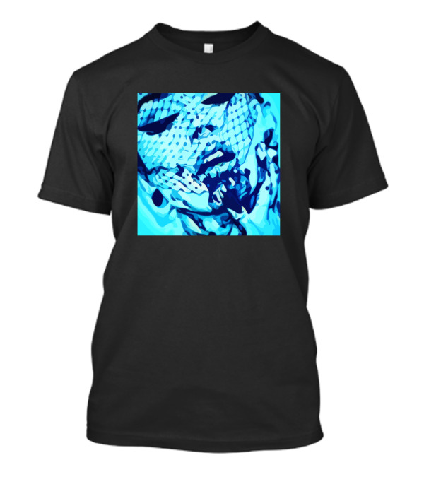 Netted Blue Face T-Shirt