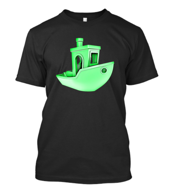 3D Benchy Boat For Makers T-Shirt