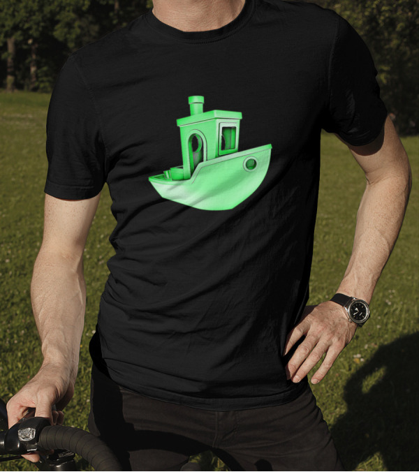 3D Benchy Boat For Makers T-Shirt