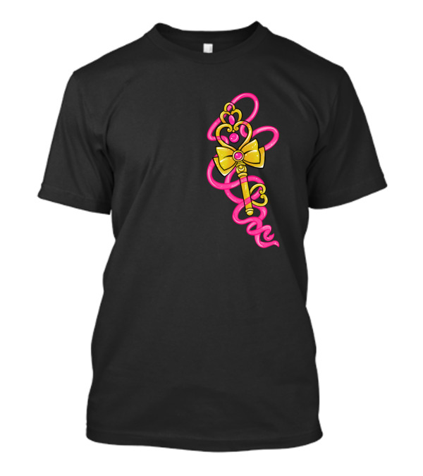 Magical Space Time Key Wand With Pink T-Shirt