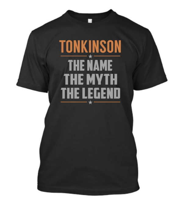 Tonkinson The Name The Myth The Legend Star Highlight T-Shirt
