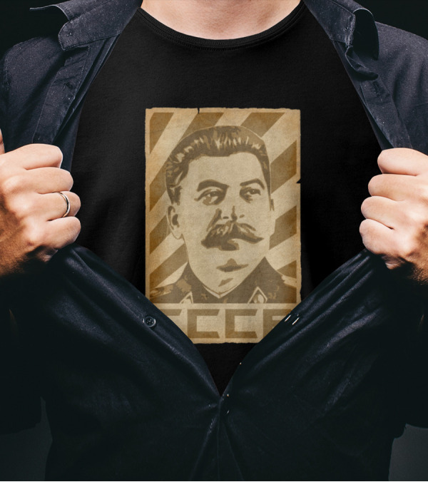 Joseph Stalin CCCP Vintage Propaganda T-Shirt